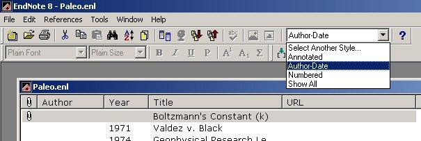 3.2.4 EEN STANDAARD (OUTPUT) STYLE Als Instant Formatting aanstaat wordt het document automatisch opgemaakt in de Output Style Annotated.