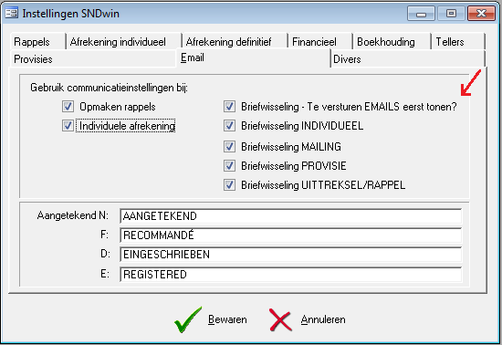 Bijlage: Het MS Wrd-dcument dat u wenst te e-mailen wrdt autmatisch in bijlage van de e-mail verwerkt.