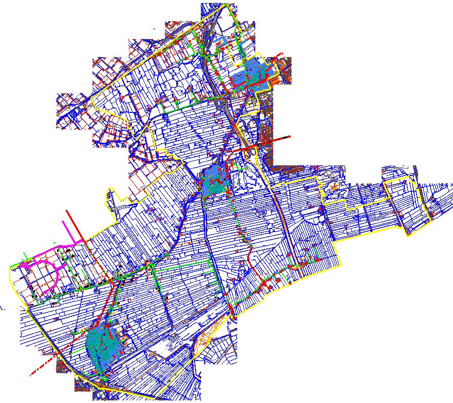 Afvoer vanuit HRG Lookwatering naar AWZI Harnaschpolder (direct) Afvoer vanuit HRG Oranjelaan naar AWZI Harnaschpolder (via Delft) Afvoer vanuit HRG Kerkstraat naar AWZI Harnaschpolder (via Delft)