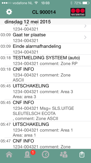 6. Klik op Bewaar zodra de data aangepast zijn. Onder het contactpersoon is nu zijn tijdelijke afwezigheid te zien: Voeg eventueel een nieuwe afwezigheid toe via Wijzig (ios) of via de groene + ().