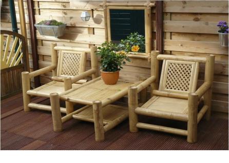: BP7008 Ligstoel Pantai Bamboe strandstoel of ligstoel voor in Uw tuin, in het gras of op terras. Stoel is inklapbaar.