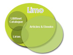 het soort publicaties dat je via LIMO kan opzoeken - Het nadeel van LIMO is het feit dat nog niet alle databanken