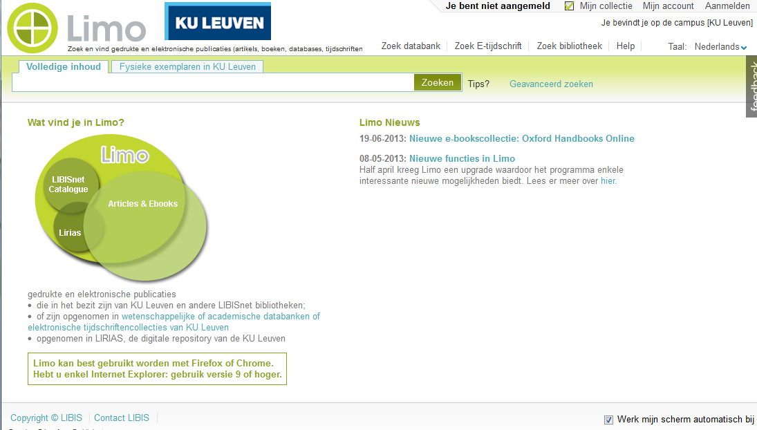 Een gedetailleerd overzicht van de relevante databanken voor de verschillende onderwerpsgebieden vind je >Find