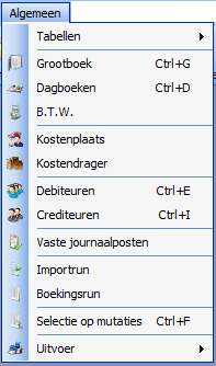 Hoofdstuk: Aanmaken en onderhouden van kostenplaatsen - kostendragers Andere thema's a.