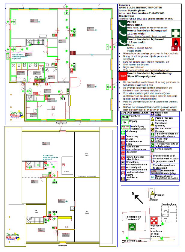 1. Samenvatting ontruimingsplan Volg instructies op van de