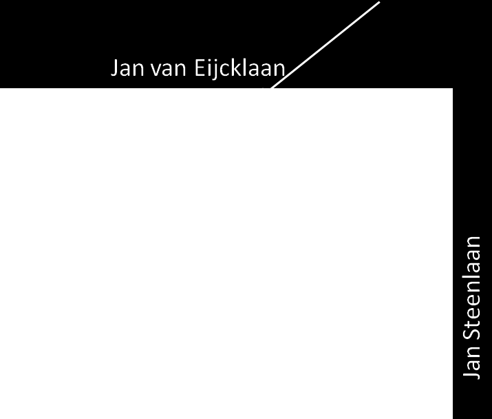 Eijcklaan naar de Jan Steenlaan lopen. De werkzaamheden nemen ongeveer een week in beslag. Als het klaar is, hebben beide kanten van de Jan van Eijcklaan en keurig trottoir.