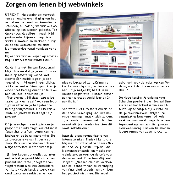 Bron: Algemeen Dagblad, 22 mei 2008 Teruggekomen bij het venster Tekstvak opmaken, kun je nog een aantal zaken instellen. Onderaan de kolom duidelijk maken dat de tekst doorgaat op blz.