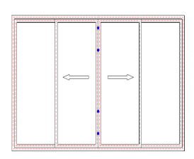 RAMEN (vervolg) Systeem : systeem Zendow Monorail (ATG /2732 et ATG 09/2732 add.1), profieldiepte 133/70mm Nr.