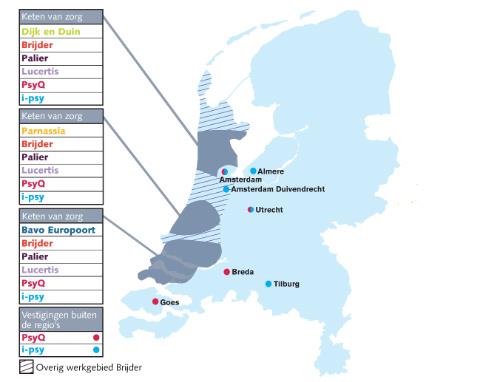 Werkgebied Facilitair Bedrijf Eén van de grootste