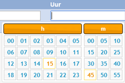 Een nieuw venster verschijnt en laat de gebruiker toe om een nieuw bezoek te plannen voor de bouwplaatsen die eerder via de filters of het zoekveld in de cockpit gekozen zijn.