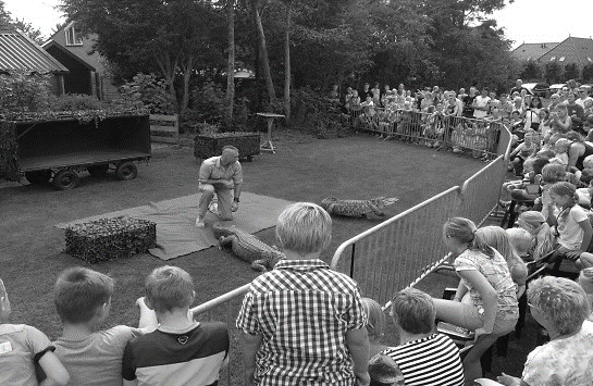 Dorpsfeest 2015 Van donderdag 13 augustus tot zondag 16 augustus was er weer het jaarlijkse dorpsfeest van onze dorpen Exmorra en Allingawier. Met als thema Circus. Donderdagavond werden om 17.
