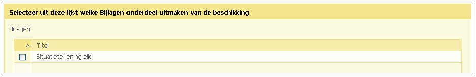 Handleiding Omgevingsloket online - Versie 2.3.1 4. Identificeer de beschikking. In het veld 'Beschikkingtoelichting' kun je aanvullende informatie geven.