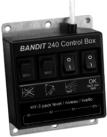 BANDIT 240 02 001 392,86 BANDIT 240 02 901 45,92 Bandit 240DB met DIP instellingen - NETTO PRIJS NETTO PRIJS Afmetingen (BxHxD): 270x365x255mm Voeding: 230VAC Batterijcapaciteit: 12V-2Ah