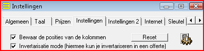 (7) Afbeelding 8: Gebruik de scanner om m.b.v. van BIS te inventariseren. Als de gescande artikelen in BIS staan, wijzig dan de bestelling naar offerte.