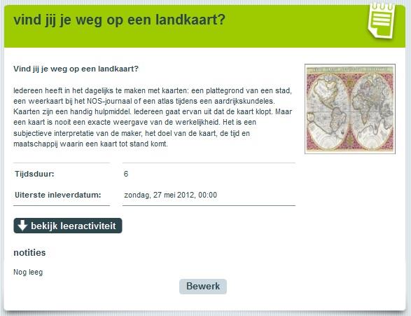 Kies in het downloadvenster voor Bestand opslaan en sla het bestand op in je eigen map op de computer. In een werkdocument kun je de antwoorden bij de opdrachten typen.