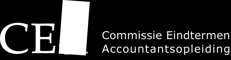 Begroting 2014 Commissie Eindtermen Accountantsopleiding De begroting 2014 van de Commissie Eindtermen Accountantsopleiding is door de commissie vastgesteld in de vergadering van 25 maart 2013.