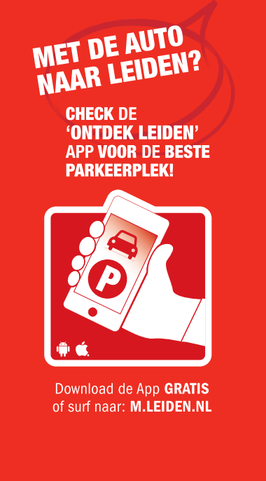 10 Marketing parkeren In 2012 heeft Leiden Marketing in samenwerking met Centrum Management en VAG/Parkeermanagement de zogenaamde Ontdek Leiden app ontwikkeld.