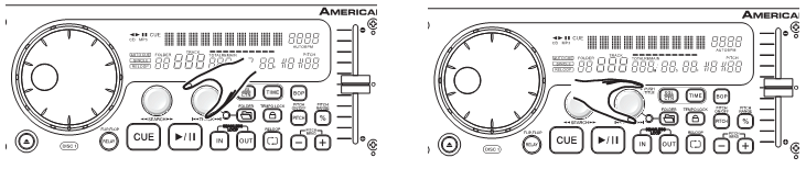 Basis bediening 1. INVOEREN / UITNEMEN DISKS De MCD-710 speelt alleen standaard 3 inch (8cm doorsnede) en standaard 5 Inch (12cm doorsnede) Cd s.