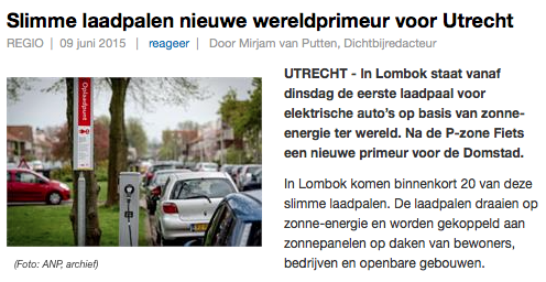 http://destadutrecht.nl/economie/wereldprimeur-in-lombok-de-slimme-laadpaal/ 45K volgers http://www.autoweek.