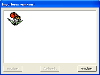 Borduurontwerpen schikken (Layout & Editing) 4. Om een ontwerp te importeren selecteert u het en klikt u vervolgens op Importeren of dubbelklikt u op het pictogram van het bestand.