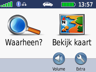 Aan de slag 4. Maak de headset waarneembaar voor andere Bluetooth-apparaten. 5. Tik op OK op de nüvi. 6. Selecteer de headset en tik op OK. 7.