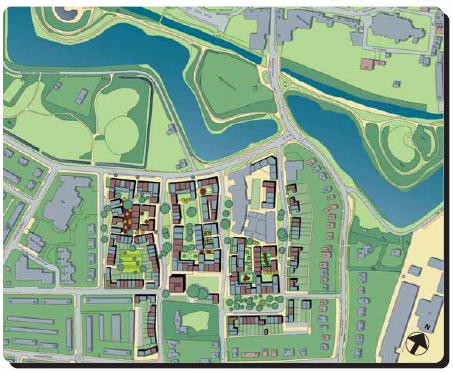 Wonen in de vernieuwde BinnenVergt Het nieuwe wooncomplex heeft 43 appartementen en wordt gebouwd op de hoek van de Prins van Oranjestraat en Marten van Rossemsingel.