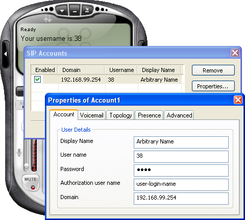Beknopt overzicht 111 5. Een interne SIP-telefoon kan met een dynamisch toegewezen IP-adres worden gebruikt.