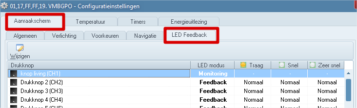 In bovenstaande figuur ziet u een andere toepassing waar we als OORZAAK een relaiskanaal nemen (licht kinderkamer), als gevolg een drukknop van een glazen bediening (knop living) en als actie <<1.