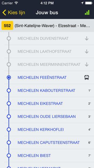 Reisinfo via uw smartphone