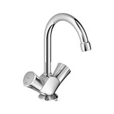 BADKAMER Wastafelcombinatie Sphinx E-Con wastafel 60cm wit Grohe Costa-L