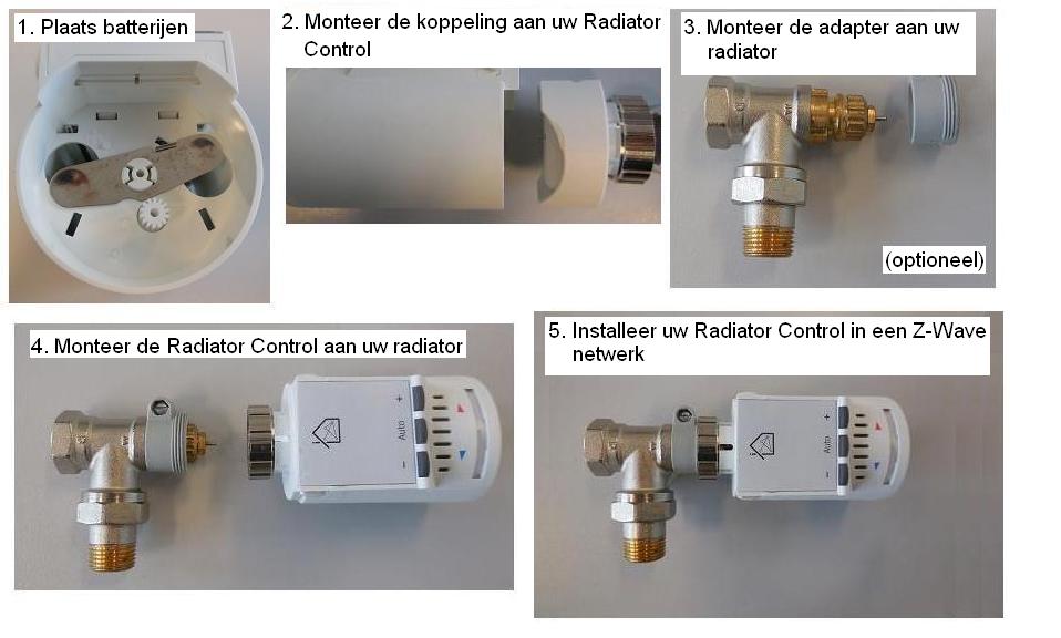 aanpassingen - Draadloos en handmatig instellen van temperatuur - Week- en tijdschema s - Meerdere motor besturing modes Installatie Knop voor handmatige besturing Indicatie licht Installatie knop