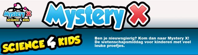 Gelieerde activiteiten: Mystery X JuniorTechnovium levert een bijdrage aan Mystery X. Mystery X is een zelfstandige organisatie die lezingen organiseert voor kinderen.