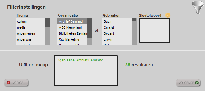 10. Meerdere video s inbedden (in ontwikkeling) Via het videoplatform kun je een collection embed aanmaken. Deze code toont een verzameling video's die voldoen aan de voorwaarden.