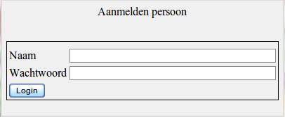 Onderaan het invul-venster is een verwijzing om terug te gaan naar het overzicht persoon. Bij selectie van deze verwijzing wijzigt BudgetBoek de persoon niet.