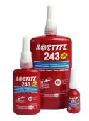 Loctite producten 222 nutlock, voor lage sterkte, tot M 36 Functionele sterkte na 6 uur, temp. bestendig +150 C Losbreeksterkte M10 bouten 6 Nm. 710100 Flesje 50 ml. 710101 Fles 250 ml.