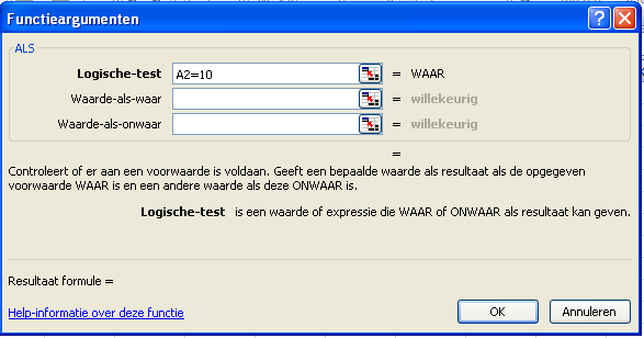 FORMULES FORMULE TOEVOEGEN VOOR DE FEEDBACK. Wanneer eeen leerling een fout antwoord geeft willen we er voor zorgen dat hij direct feedback krijgt op het gegeven antwoord.