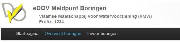 UNIEKE DOV-ID Bij ontvangst van de erkenning krijg je unieke code (prefix van 4 cijfers) voor uw bedrijf. Dit is de basis van je unieke DOV-ID.