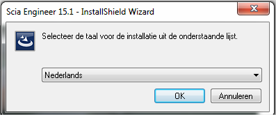 2. Standalone installatie 2.1 Installatie van Scia Engineer 1. U kunt de installatie starten via onze websetup : http://update.nemetschek-scia.