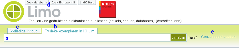 informatiebronnen kunnen bevragen. De informatiebronnen, die elkaar deels overlappen, zijn: 1.