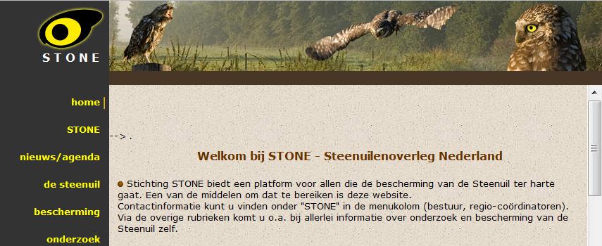 De site De site van STONE: www.steenuil.