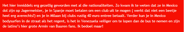 heeft op de van ontwikkeling van een Europese identiteit. Dus vanuit bovenstaande beweringen zou alleen het huiselijke contact van Julie en van Sander invloed hebben op hun Europese identiteit.