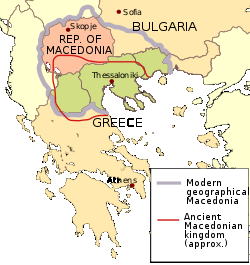 zuivere Grieken hen als barbaren. Er bestaat hierover een veelzeggende anekdote: de Macedonische koning Alexander I wou ooit meedoen aan de Olympische Spelen.