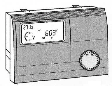 ELEMENTEN VAN DE KLIMAATREGELING Weersafhankelijke regeling ( optie ) Boiler sonde SPFS ( geleverd bij regeling ) E9.000 Buitensonde AFS ( geleverd bij regeling ) E9.