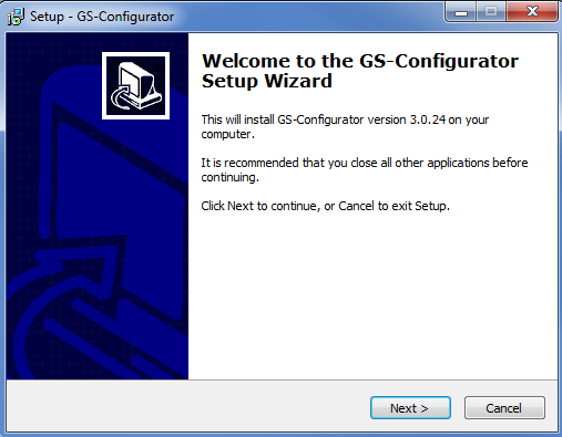 GS-Configurator installeren