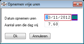 Toevoegen Alleen beschikbare medewerkers die de betreffende dag NIET werken volgens het vaste urenrooster en niet ook ziek zijn kunt u toevoegen.