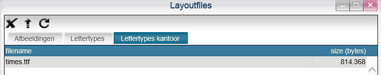 Naam kopiefactuur In de layout editor, tabblad Factuurgegevens, kan nu een naam worden opgegeven die wordt afgedrukt op kopiefacturen.