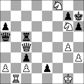 [10] G. Lakat G. Erlandsen (1993) [13] L. Pesce H. Farrancha (2001) Laatste zet: 40. g8p# Laatste zet: 38. f8p# [11] J. Strum J. McManus (1997) [14] G. Rasch L. Wiest (2002) Laatste zet: 40.