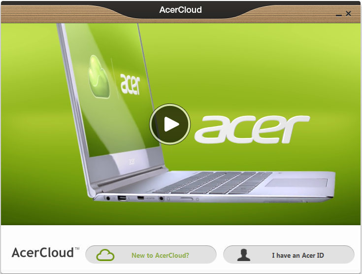 AcerCloud instellen - 41 website (https://www.cloud.acer.com/ops/downloads) en het AcerCloud-installatieprogramma selecteren in het Windows-gedeelte.