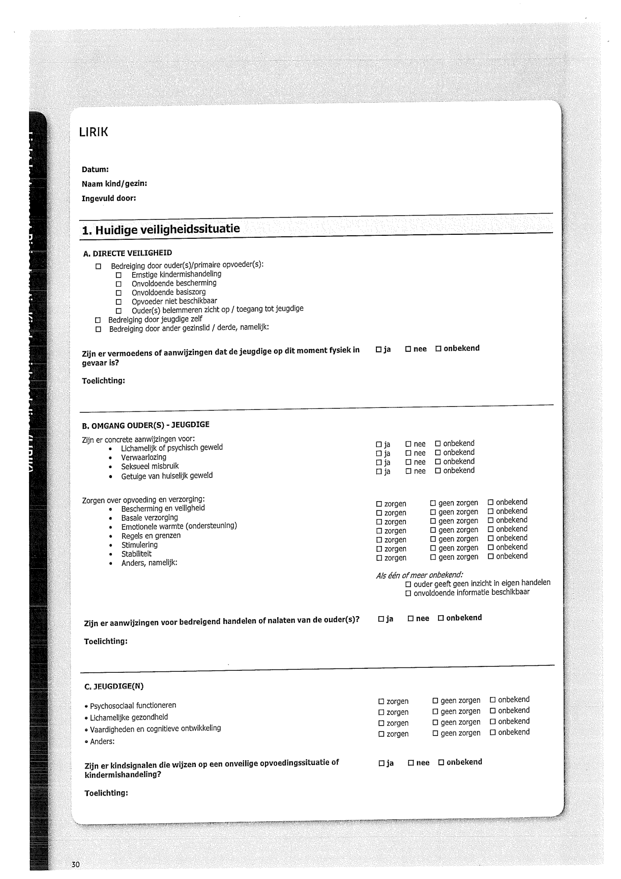 Meldcode huiselijk