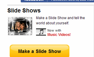 Foto invoegen in je pagina Als tweede heb je de slide photoshow. Je klikt bij stap 2 op Slide.com De webpagina hiervan opent nu.